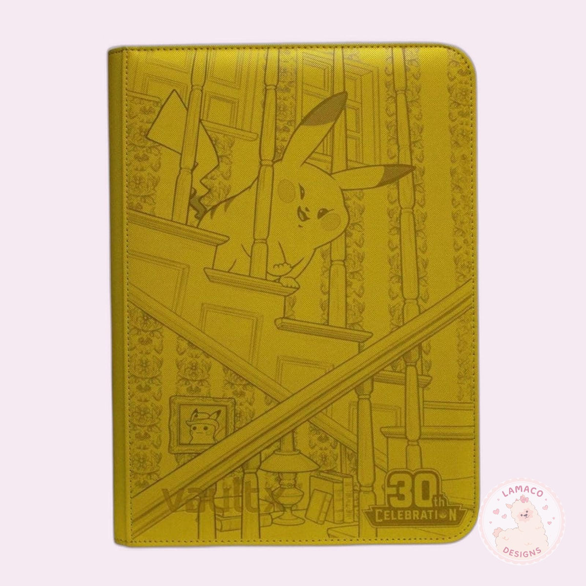 30th celebration top loader binder