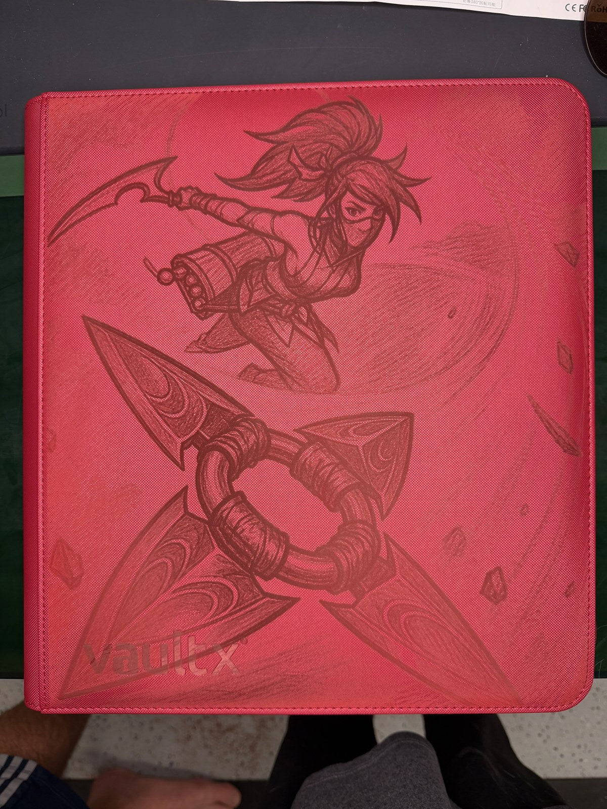Akali - Vendetta - Vault X Standard Binder - Red