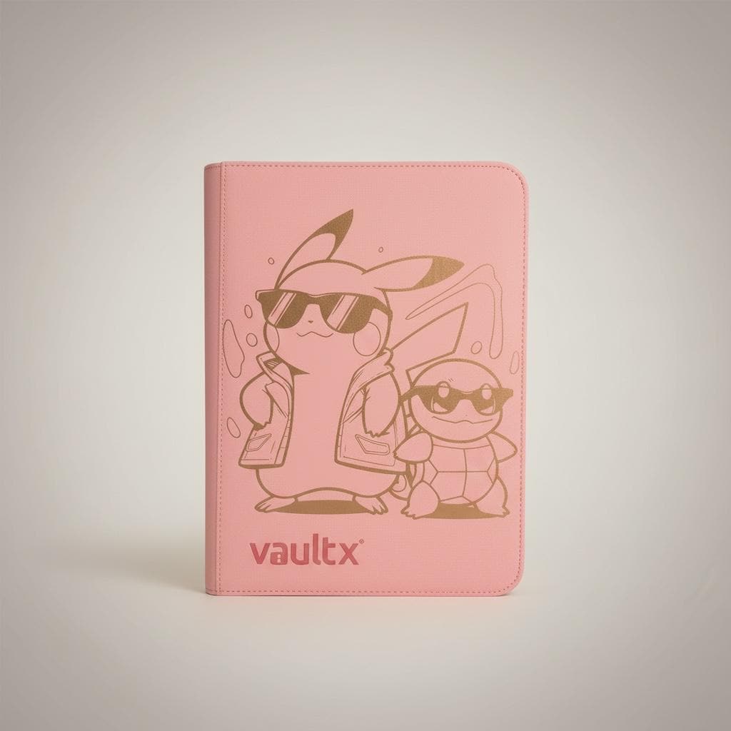 Pikachu & Squirtle - Top Loader Binder