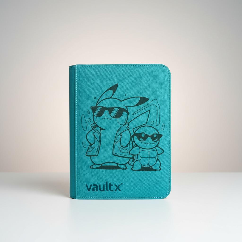 Pikachu & Squirtle - Top Loader Binder