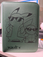 Pikachu & Squirtle - Vault X Standard Binder