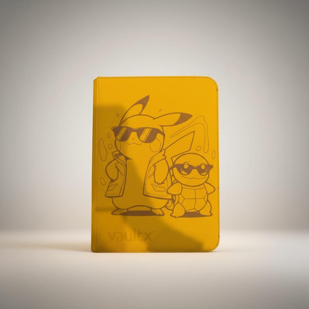 Pikachu & Squirtle - Vault X Standard Binder