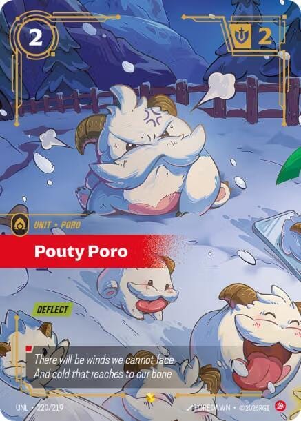 Choose Your Poro - Vault X Standard Binder