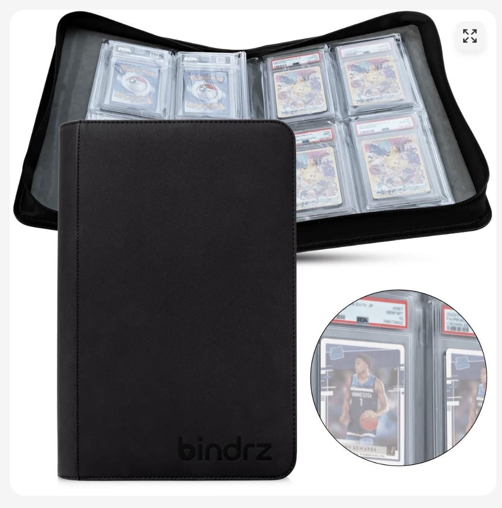 Graded Card Binder