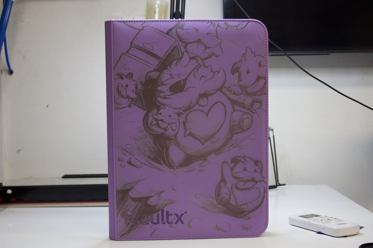 Jiggly Puff - Vault X Standard Binder - Purple