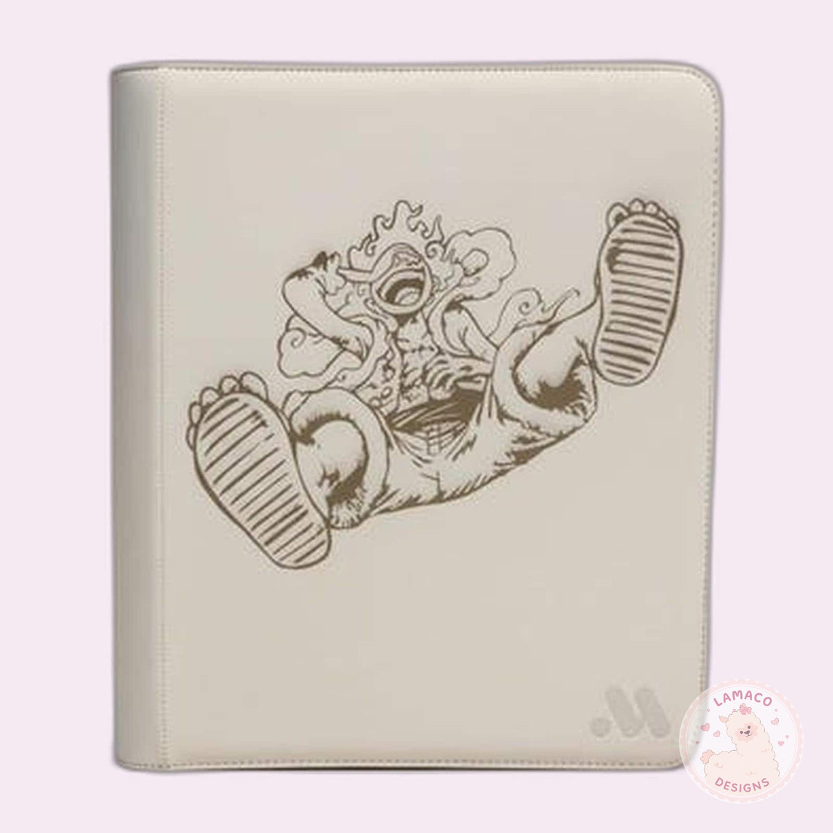 luffy gear 5 top loader binder