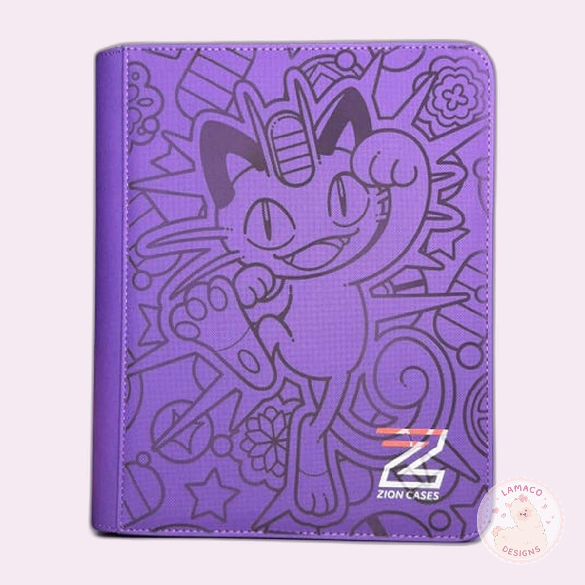 meowth top loader binder