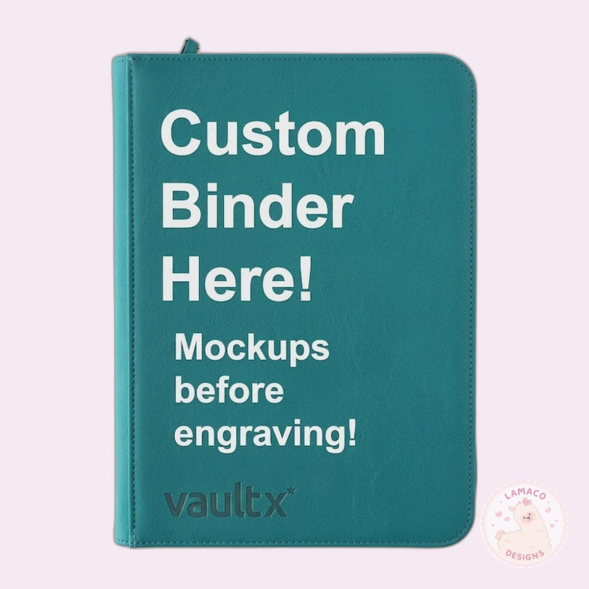personalized tcg binder your design