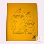 pikachu and squirtle top loader binder