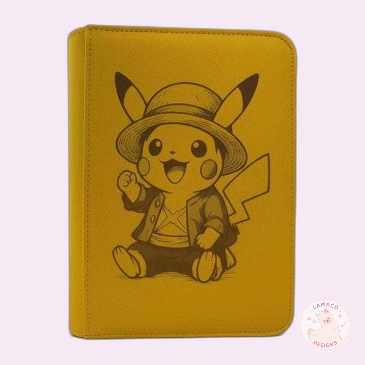 pikachu luffy top loader binder