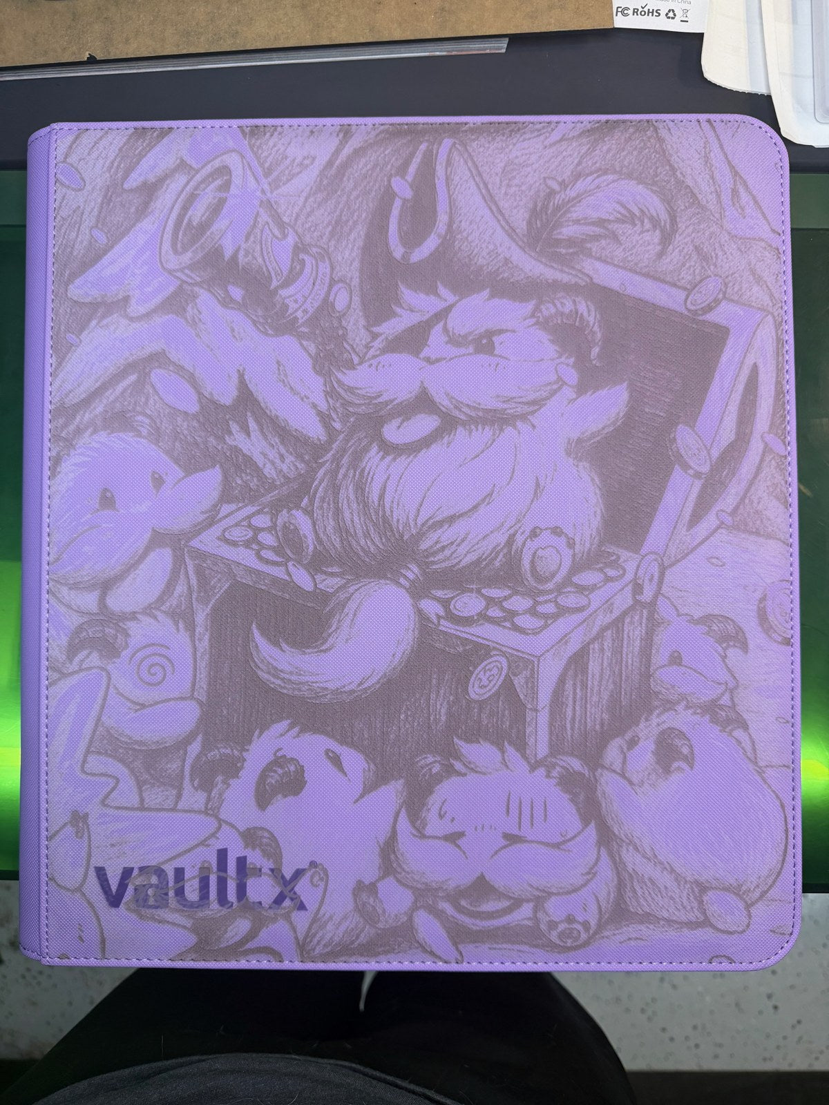 Plundering Poro - Vault X Standard Binder - Purple