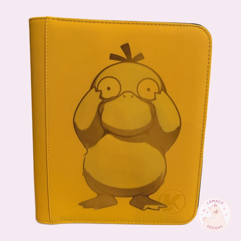 psyduck top loader binder