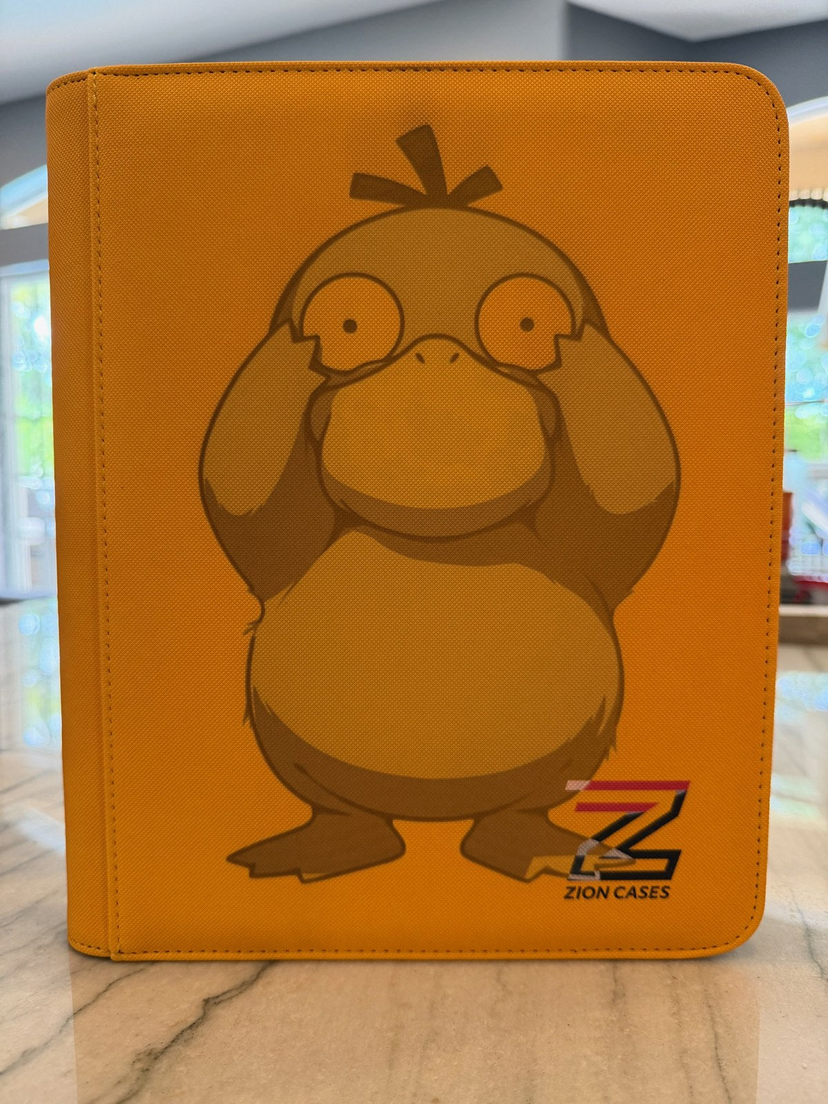 Psyduck - Top Loader Binder - Orange