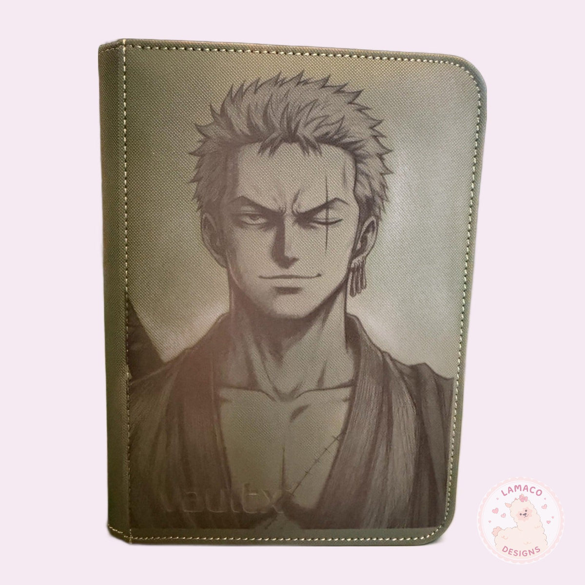 roronoa zoro vault x binder