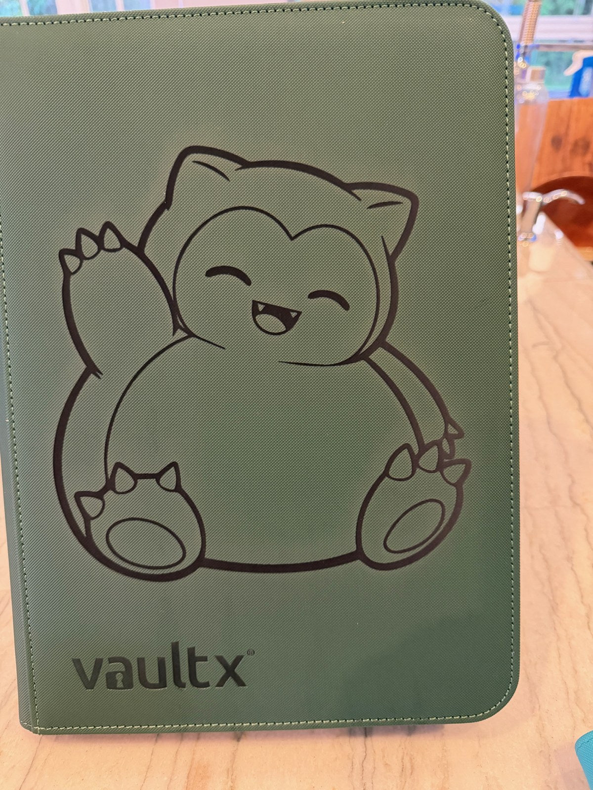 Snorlax - Vault X Standard Binder - Forest Green
