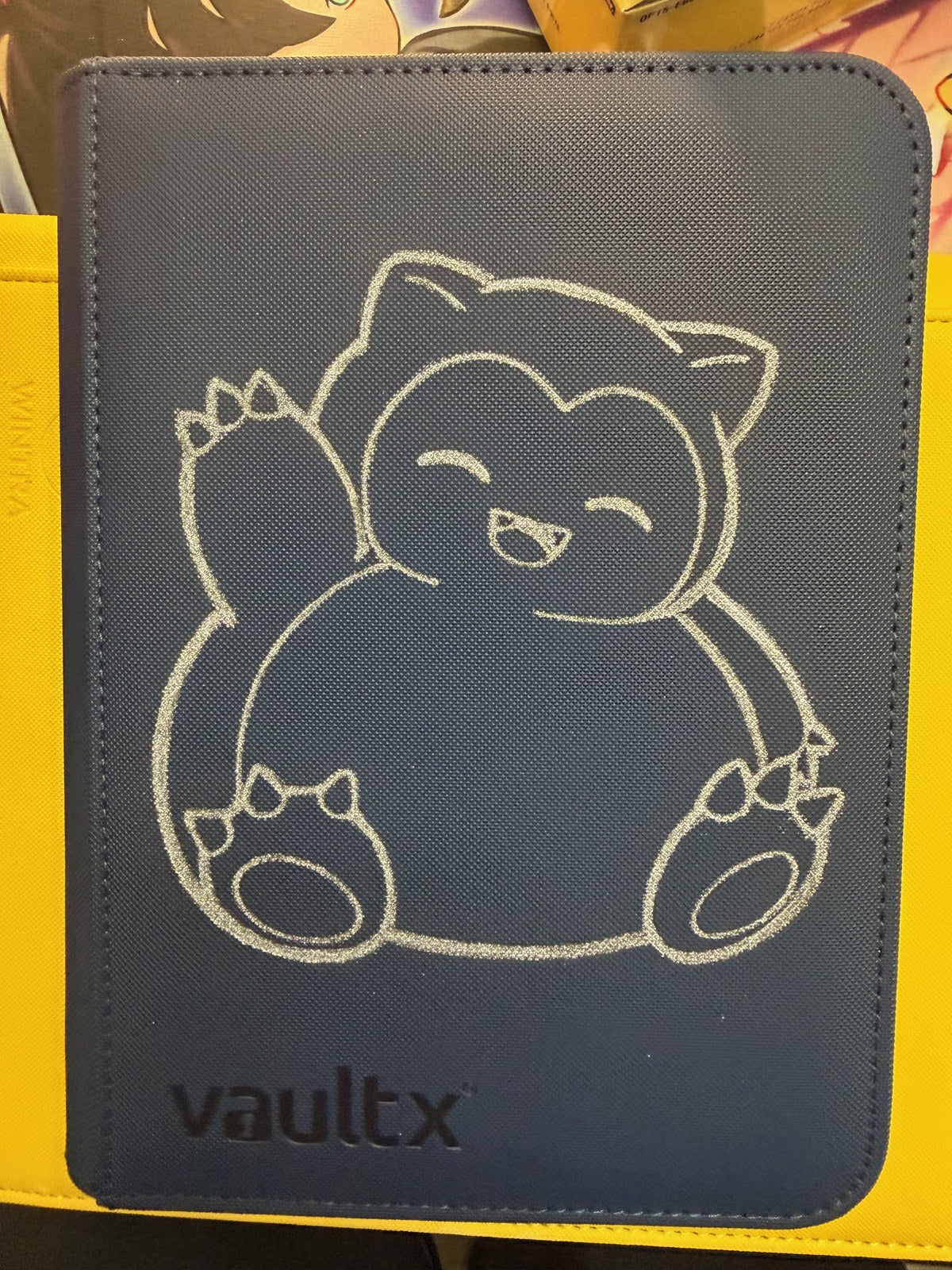 Snorlax - Vault X Standard Binder - Navy Blue