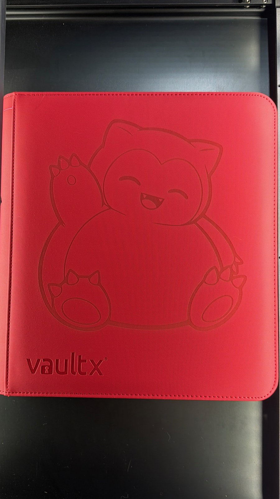 Snorlax - Vault X Standard Binder - Red