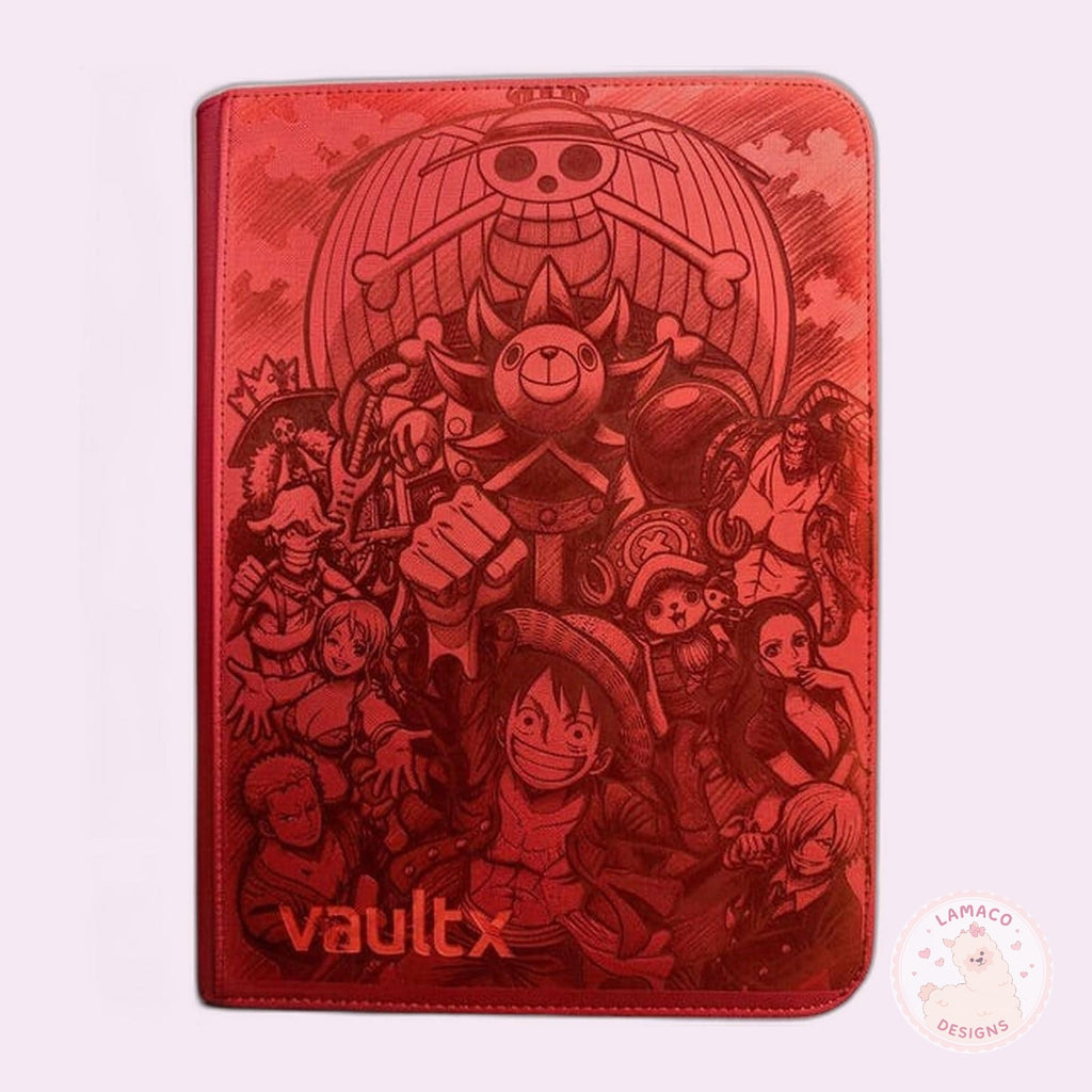 straw hat crew vault x binder